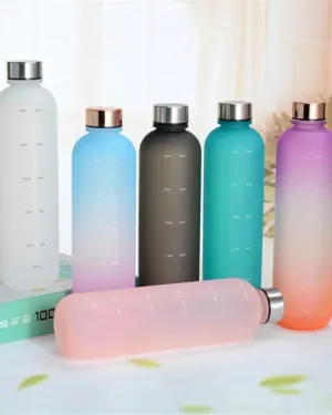 Multicolor 1000ml Insulated Water Bottles Set of 3