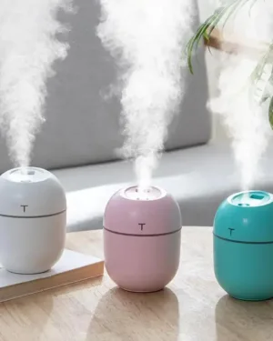 Multicolor Air Humidifier with Night Lamp