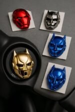 Multicolor Batman Iron Man Ignition Switch Cover for Car Bike