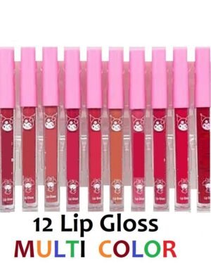 Multicolor Lip Gloss Set - 12 In 1 High Pigmented Matte Finish