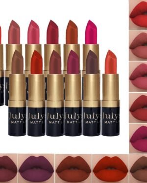 Multicolor Lipstick Set 12 Pcs Bold Coverage