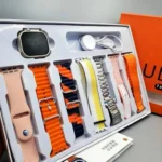 Multicolor Silicone Smart Watch with 6 Bands