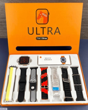 Multicolor Smart Watch with Charger and Accessories - 1 Pcs