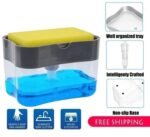 Multicolor Soap Dispenser with Non-Slip Base & Reapply Feature