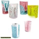 Multicolor Toilet Paper Holder Plastic Kitchen Use