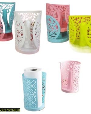 Multicolor Toilet Paper Holder Plastic Kitchen Use