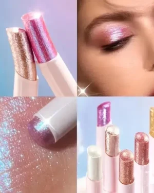 Multipurpose Glitter Highlighter Stick for Eyes & Lips