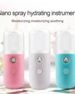 Nano Spray Hydrator for Skin - Pink White Blue Portable