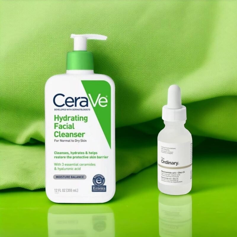 Niacinamide Serum + Facial Cleanser Bundle