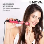 Nova 2-in-1 Hair Straightener Red Portable