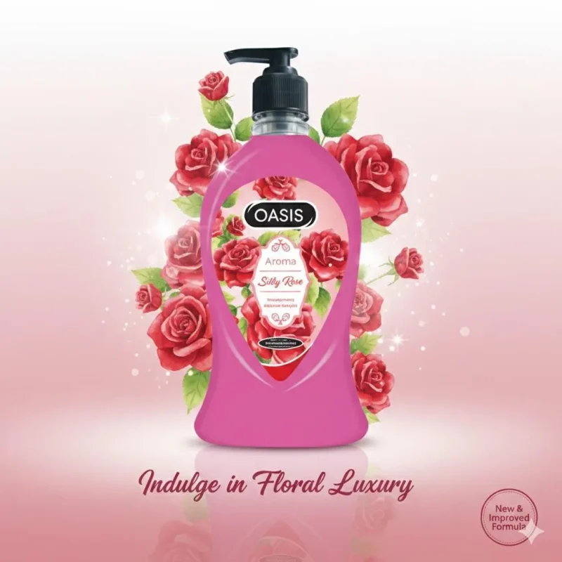 Oasis Silky Rose Hand Wash Pink Floral Luxury Oasis Silky Rose Hand Wash Pink Floral Luxury