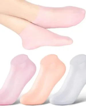 Pain Relief Silicone Socks Pink 2Pcs
