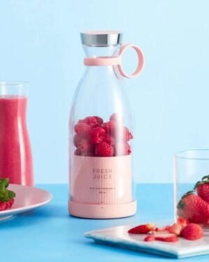 Pink Mini Blender for Fresh Juice Making