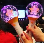 Pink Star LED Light Stick for Concerts & Parties