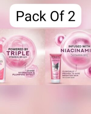 Ponds 2 in 1 Face Wash & Body Lotion Pack of 2