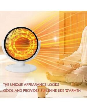 Portable 600W Electric Sun Heater White 220V