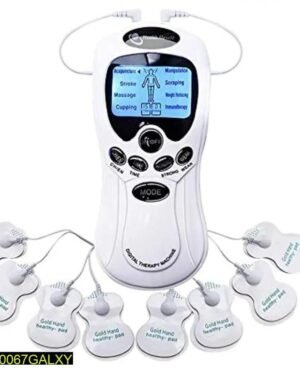 Portable Electric Body Massager with 8 Pads & Timer