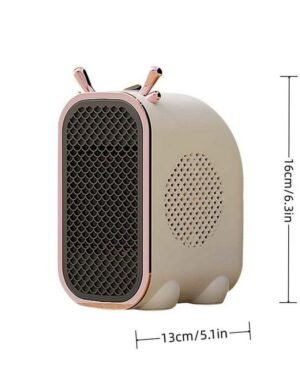 Portable Electric Heater - 800W - 1 Pc - Energy Efficient Heating