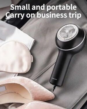 Portable Electric Lint Remover Black for Business Trips