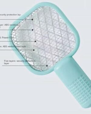 Portable Electric Mosquito Swatter ABS 5W Multicolor