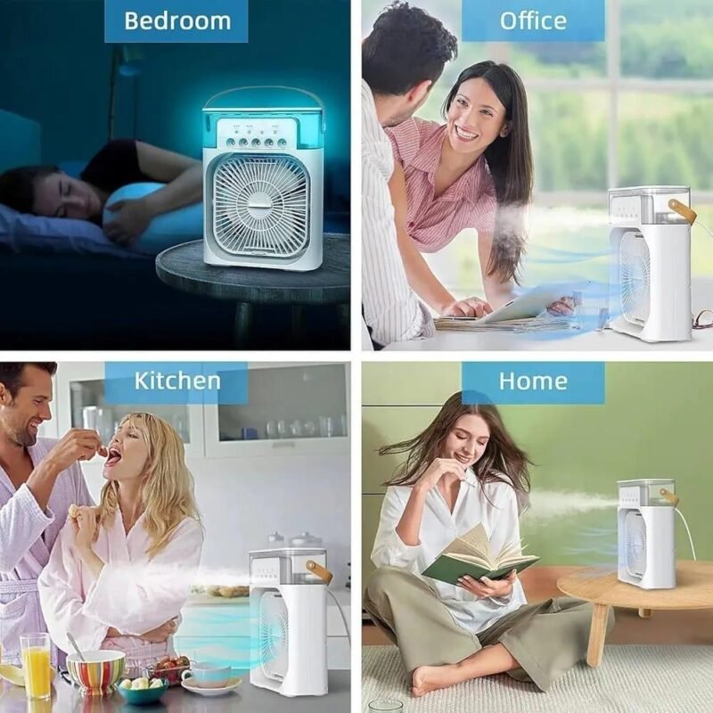 Portable Mini Air Cooler White 1 Pc Personal Cooling