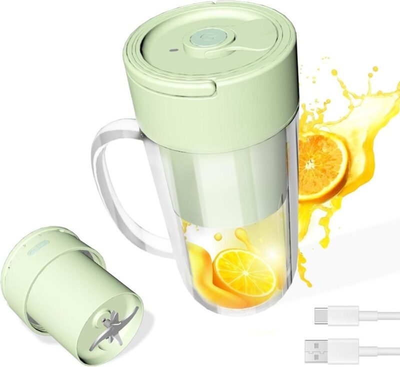 Portable Rechargeable Electric Juice Cup with USB Charging