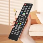 Portable Wireless Remote Control Black ABS Lightweight