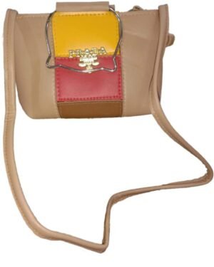 Prada Style PU Leather Crossbody Bag for Girls