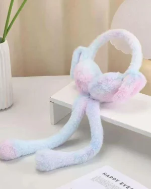 Premium Plush Bunny Earmuffs for Kids Ages 3+