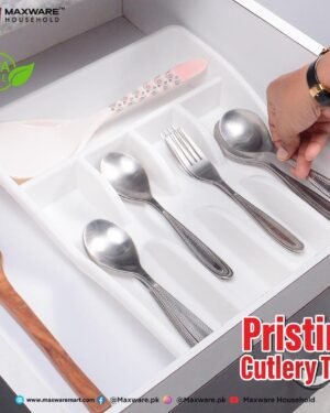 Pristine Cutlery Tray ABS Plastic BPA Free Kitchen Organizer