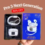 Pro 3 Next Gen Wireless Earbuds with LCD & ANC