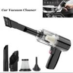 Rechargeable Car Vacuum Cleaner 3-in-1 with Attachments
