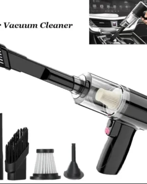 Rechargeable Car Vacuum Cleaner 3-in-1 with Attachments