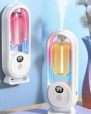 Rechargeable Wall-Mount Humidifier White ABS