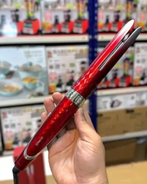 Red Auto Rotate 360° Smart Curling Iron