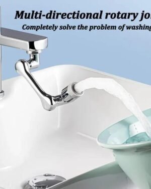 Rotating Faucet Extender Stainless Steel 360 Degree