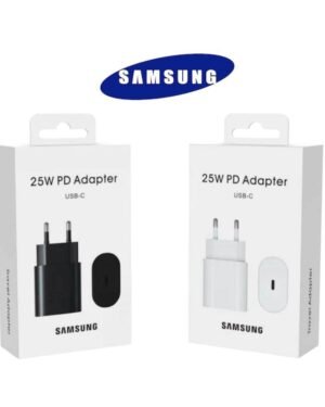 Samsung 25W PD USB-C Travel Adapter Black White