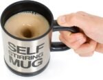 Self Stirring Mug for Tea Coffee - Stainless Steel 1 Pc