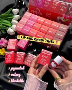Sheglam Lip & Cheek Tint Glossy Creamy Liquid Shade 1-6