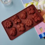 Silicone Chocolate Mold Bee Butterfly Beetle