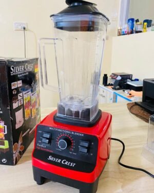 Silver Crest 4500W Heavy Duty Blender 2L Red