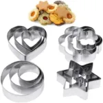 Stainless Steel 12-Piece Cookie Cutter Set for Perfect Baking Shapes