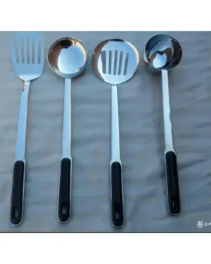 Stainless Steel 4-Piece Kitchen Spoon Set