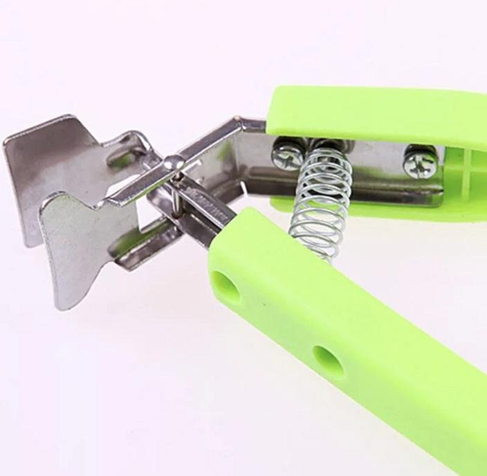 Stainless Steel Bowl Pot Gripper Clip Green Stainless Steel Bowl Pot Gripper Clip Green