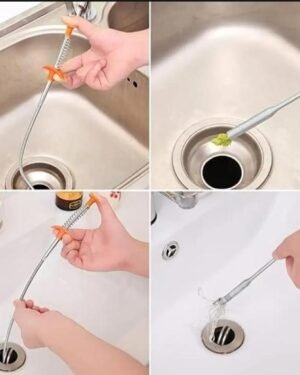 Stainless Steel Drain Cleaning Hook 60cm Pack of 2