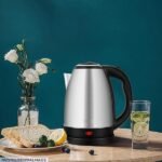 Stainless Steel Electric Kettle Silver Fast Boil