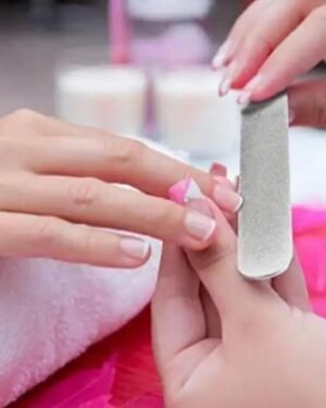 Stainless Steel Nail Shaper File Silver