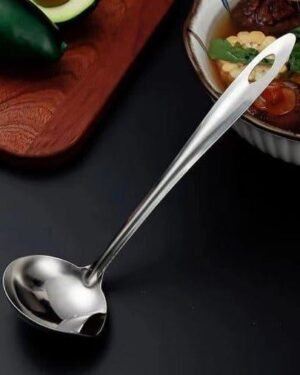 Stainless Steel Oil Skimmer Spoon for Healthy Cooking