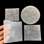 Steampunk Gear Mold Set for Clay Resin Craft