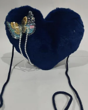 Stylish Blue Crossbody Bag - 1 Pc for Women